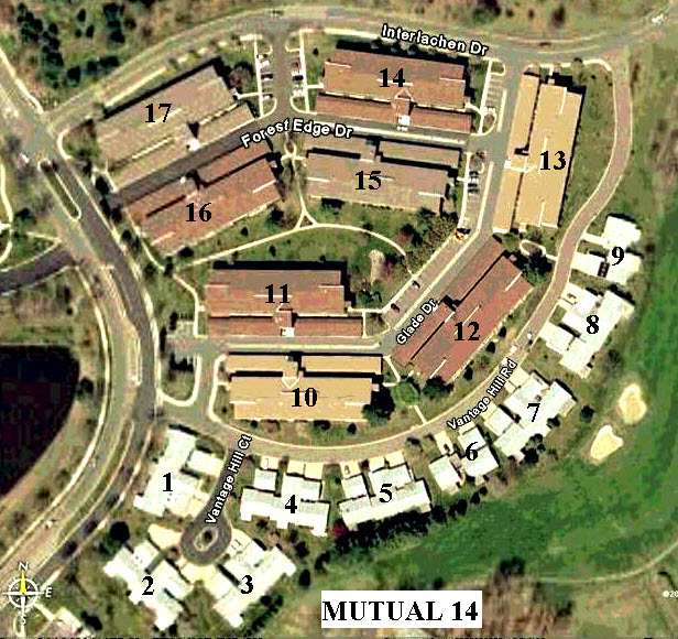 Mutual 14 Maps Mutual 14 Leisure World of Maryland